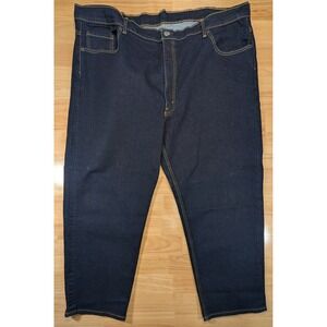 Levi Strauss 550 Jeans Mens Size 46x30 Dark Wash Relaxed Fit Denim Pants